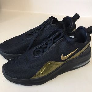 Nike Air Max Motion 2 Metallic Gold & Black Shoes